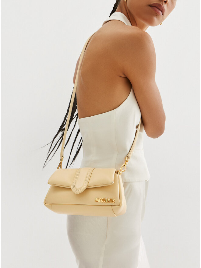 JACQUEMUS Дамска чанта JACQUEMUS Le Petit Bambimou 233BA335-3073 Екрю