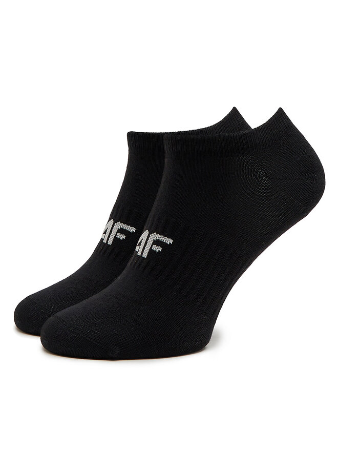 4F Set di 3 paia di calzini corti da donna 4F 4FAW23USOCF197 Nero