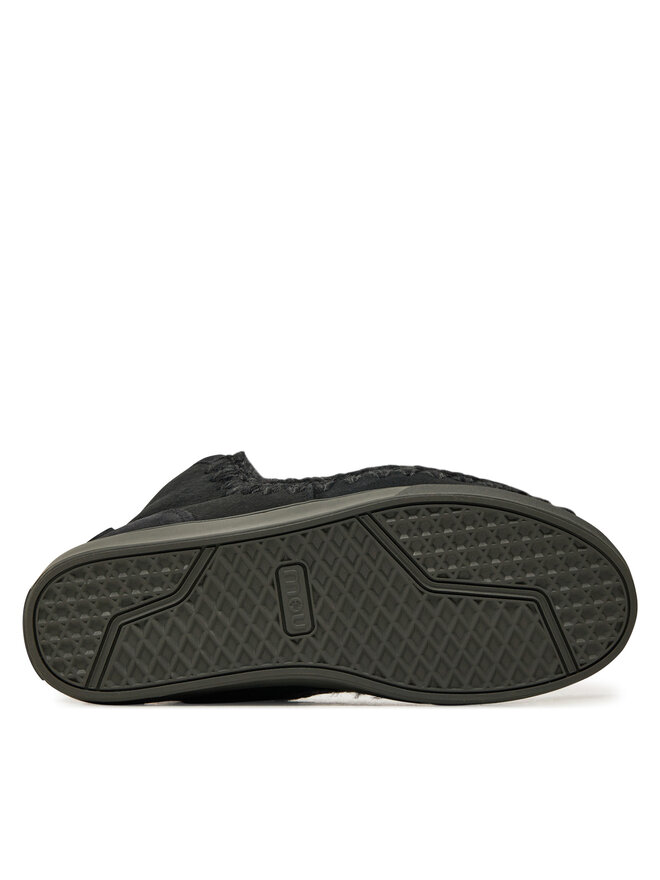 Mou Schneeschuhe Mou Eskimo Sneaker Big Metal Logo FW111008A Schwarz