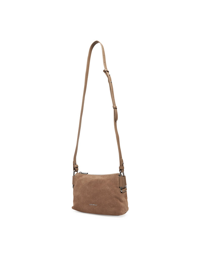 Coccinelle Ročna torba Coccinelle T96 Coccinellerbekka Suede E5 T96 52 01 01 Rjava