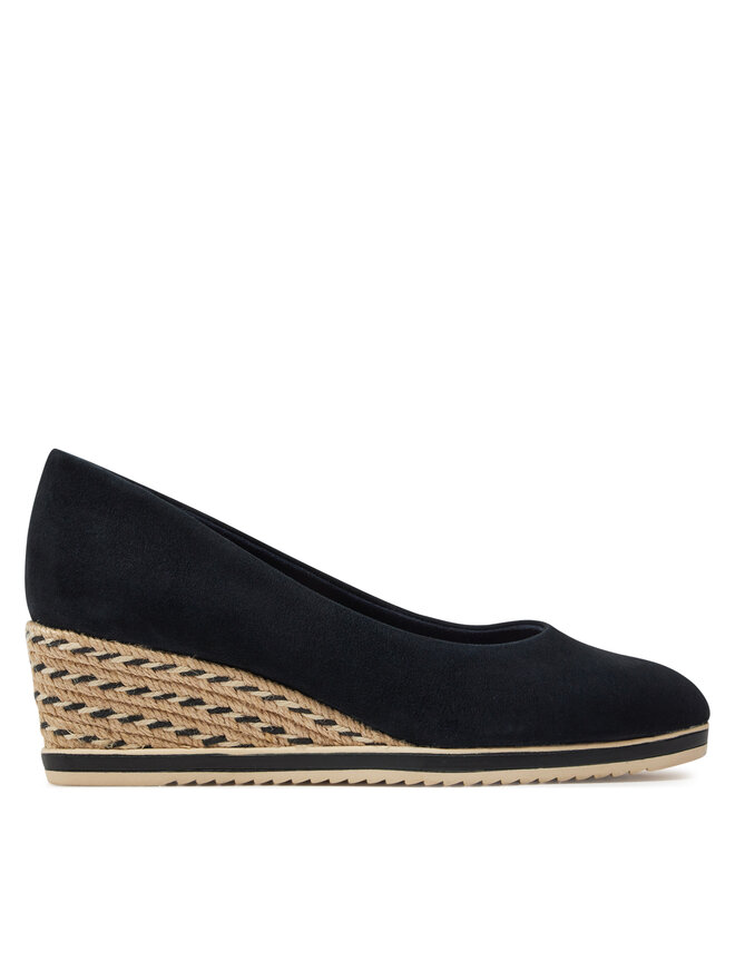 Tamaris Espadryle Tamaris 1-22303-42 Granatowy