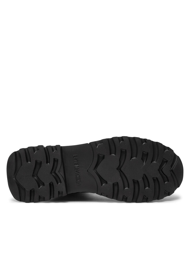 LOVE MOSCHINO Боти тип челси LOVE MOSCHINO JA24104G1LIA0000 Черен