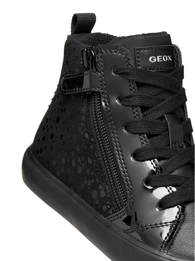 Geox Sneakers Geox J Gisli Girl J664ND 0AU02 C9999 D Schwarz