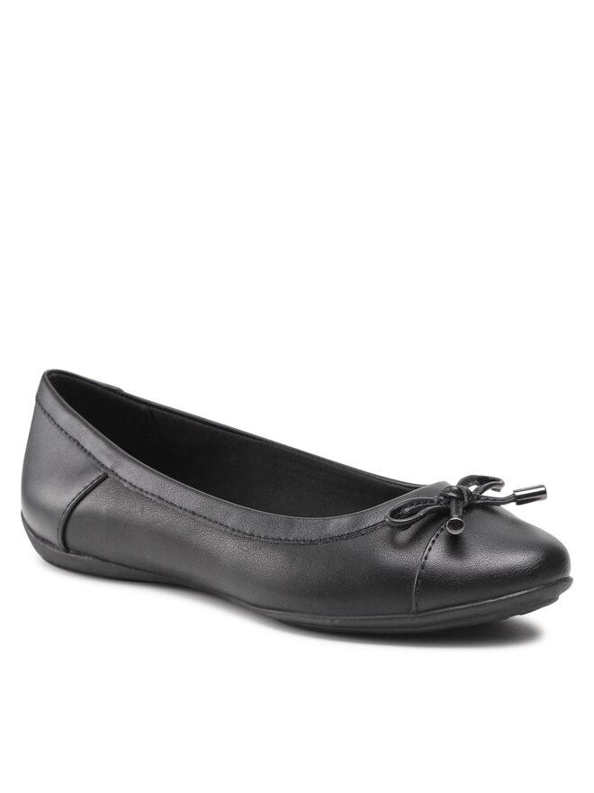 Geox Baleriny Geox D Charlene C D16Y7C 08554 C9999 Czarny