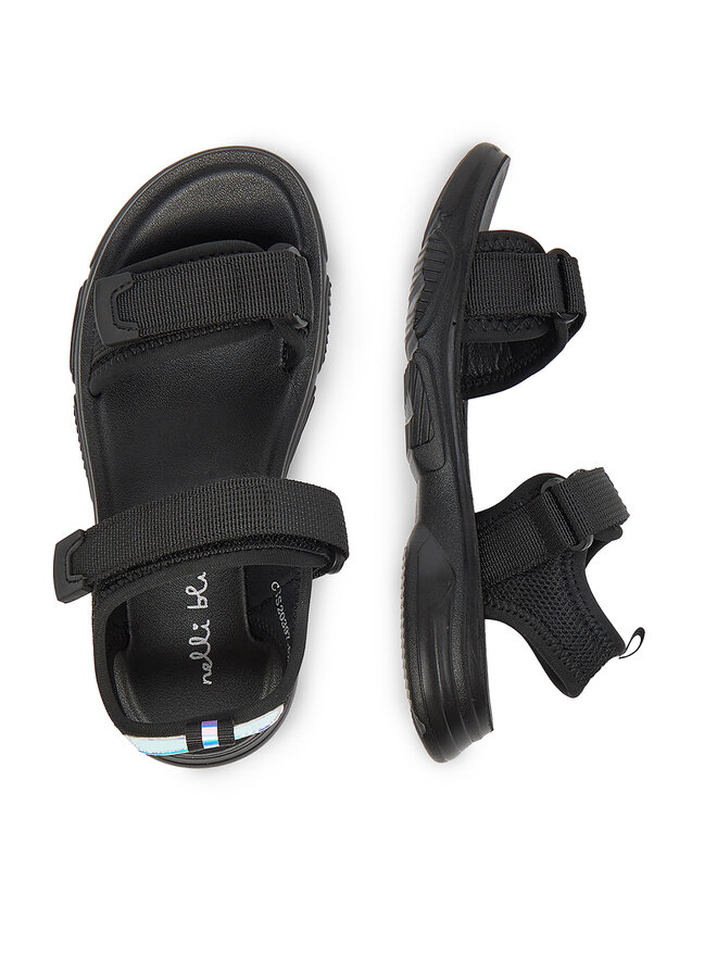 Nelli Blu Σανδάλια Nelli Blu CSS20397-02 Μαύρο