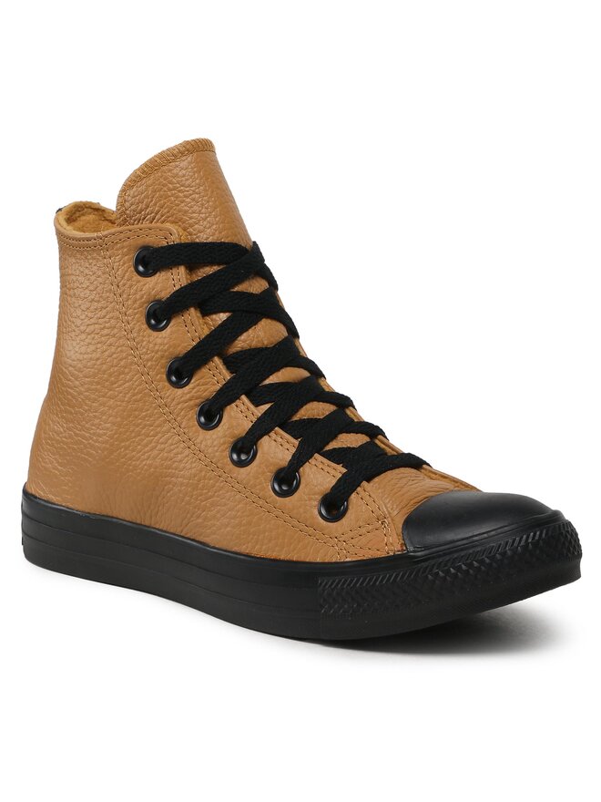 Converse all star pelle marrone new arrivals