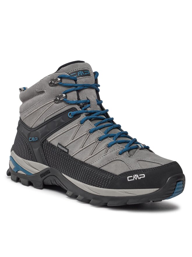 CMP Pārgājienu apavi CMP Rigel Mid Trekking Shoes Wp 3Q12947 Pelēks