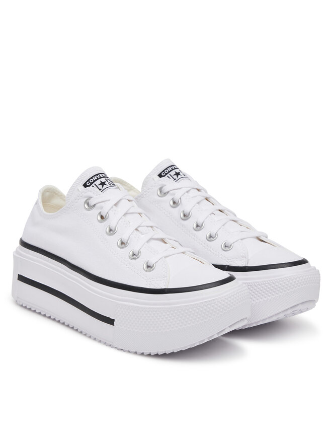 Converse Teniși Converse Chuck Taylor All Star Lift Double Stack Platform A15491C Alb