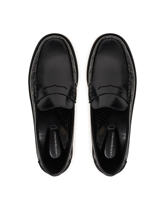 Tommy Hilfiger Мокасини Tommy Hilfiger Classic High Abra Loaf FM0FM05624 Черен