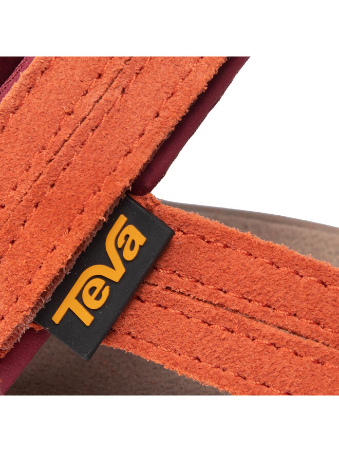 Teva Sandały Teva Terra Fi Lite Suede 1124035 Pomarańczowy