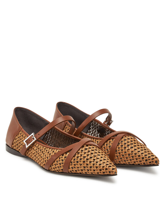 Max Mara Μπαλαρίνες Max Mara 2514521332600 Καφέ