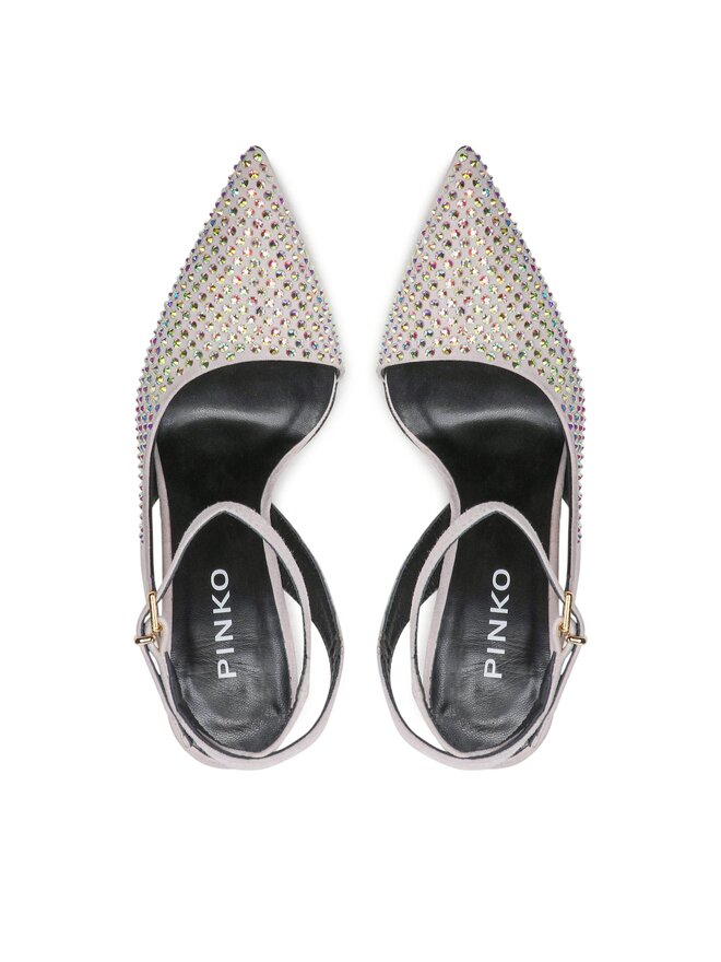 PINKO Sandali PINKO Lisette Slingback PE BLKS1 100566 A0N6 Grigio