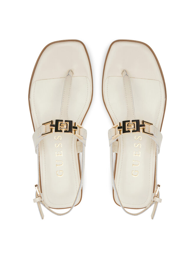 Guess Sandały Guess FLJREL LEA21 Beżowy