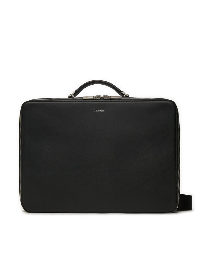 Calvin Klein Nešiojamo kompiuterio krepšys Calvin Klein Ck Sleek Laptop Bag K50K512738 Juoda
