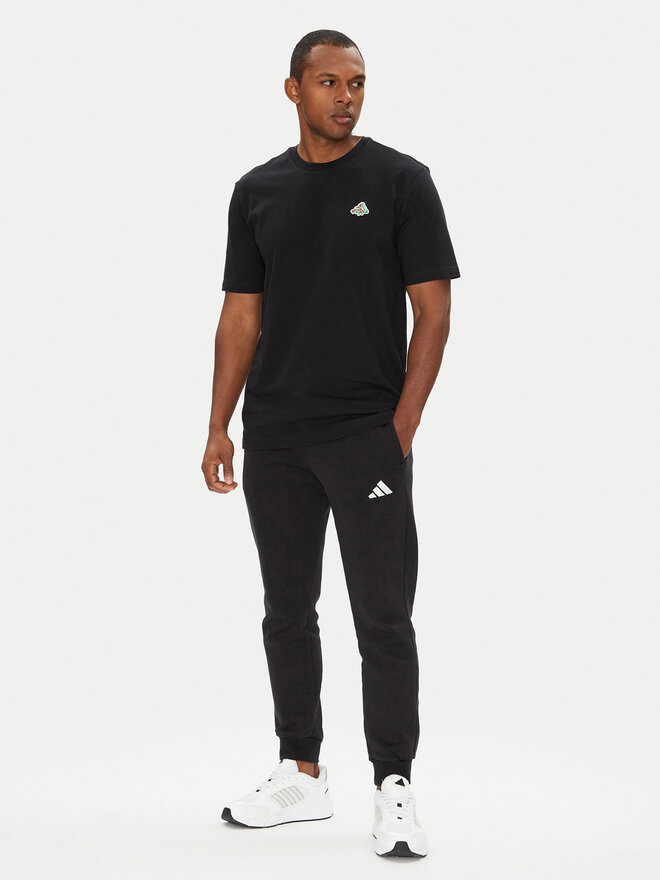 adidas adidas Camiseta Mini Pizza Graphic JM6483 Negro Regular Fit
