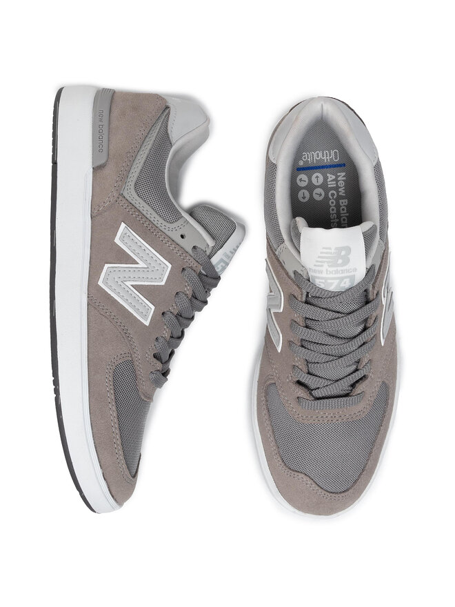Sneakers New Balance AM574GRR Grau | eschuhe.de