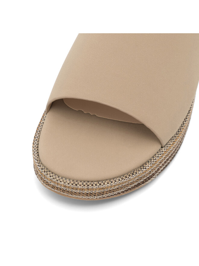 Clara Barson Pantoletten Clara Barson ALFA WS22127-05 Beige