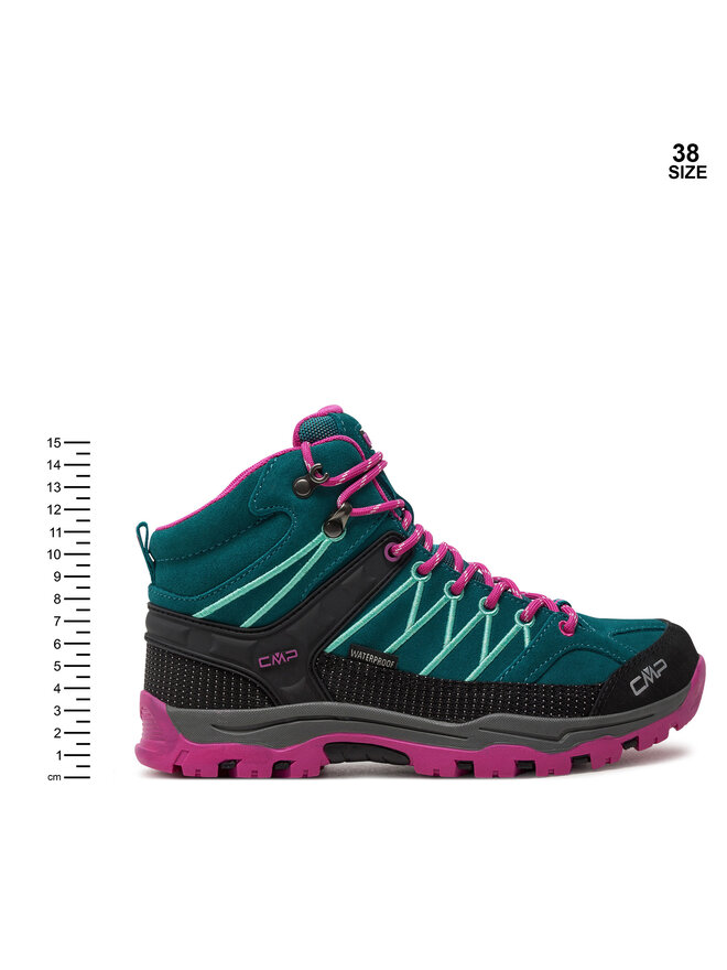 CMP Трекінгові черевики CMP Rigel Mid Trekking Shoes Wp 3Q12944J Бірюзовий