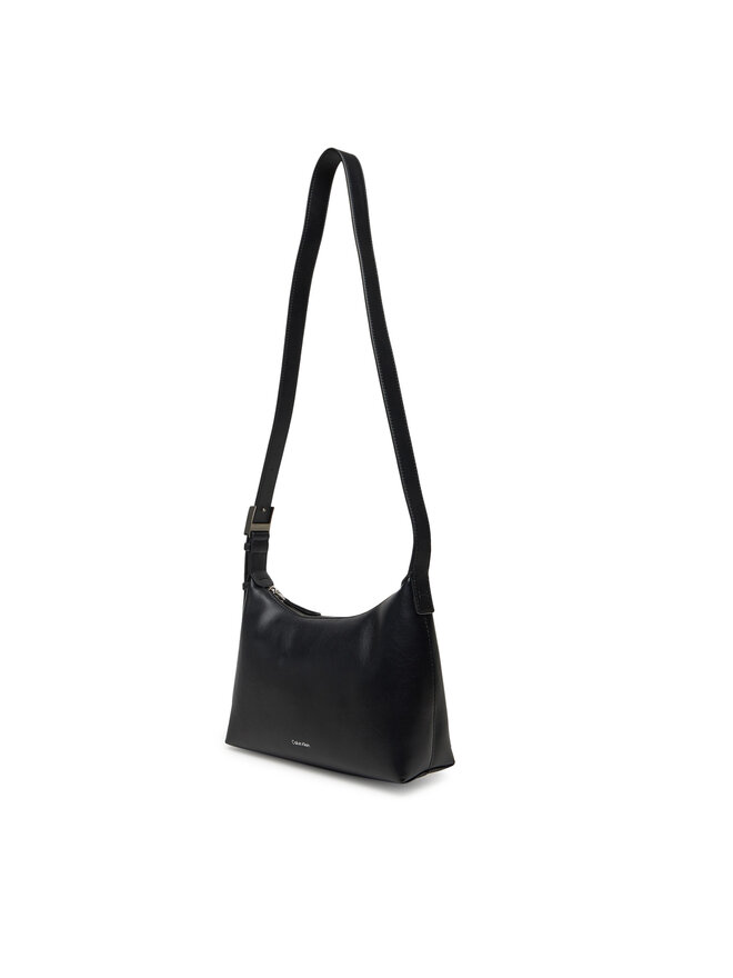 Calvin Klein Handtasche Calvin Klein Hardware Strap Medium Crossbody K60K613028 Schwarz