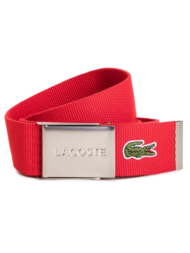 Lacoste Herrengürtel Lacoste RC2012 Rot
