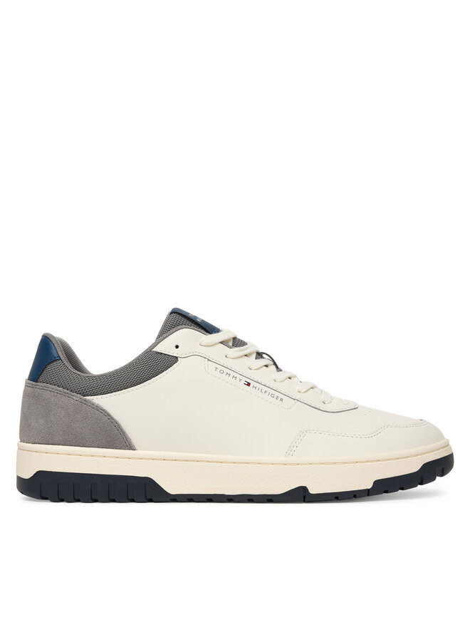 Tommy Hilfiger Sneakers Tommy Hilfiger Th Basket Core Lite Lth/Suede FM0FM05714 Weiß