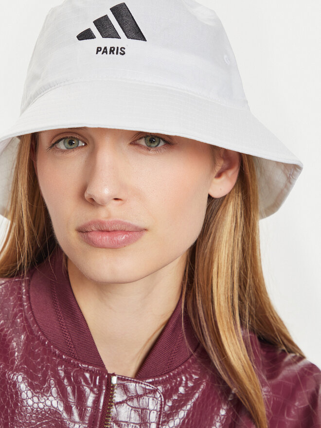 adidas Kapelusz adidas Bucket JJ1494 Biały