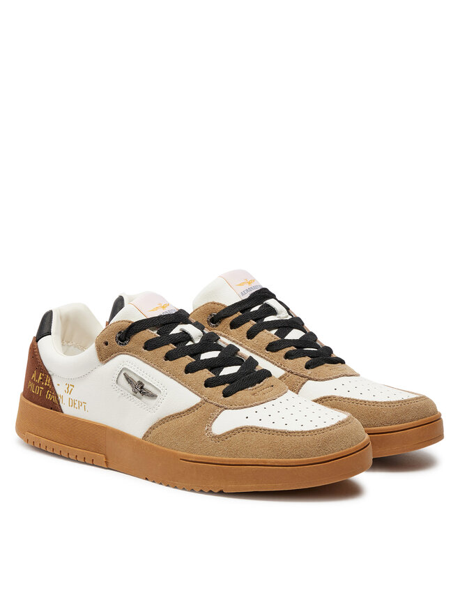Aeronautica Militare Sneakersy Aeronautica Militare 242SC235PL244 Beżowy