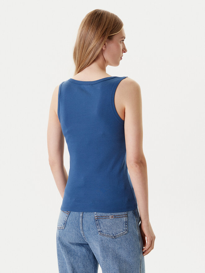 United Colors Of Benetton United Colors Of Benetton Top 3GA2DH010 Dunkelblau Slim Fit