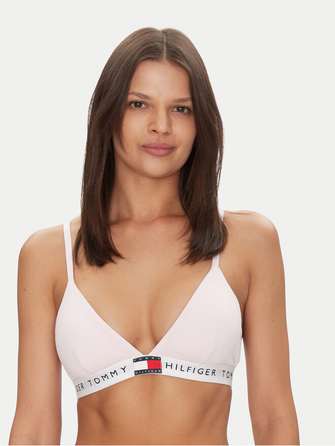 Tommy Hilfiger Tommy Hilfiger Trikotni nedrček UW0UW06040 Roza