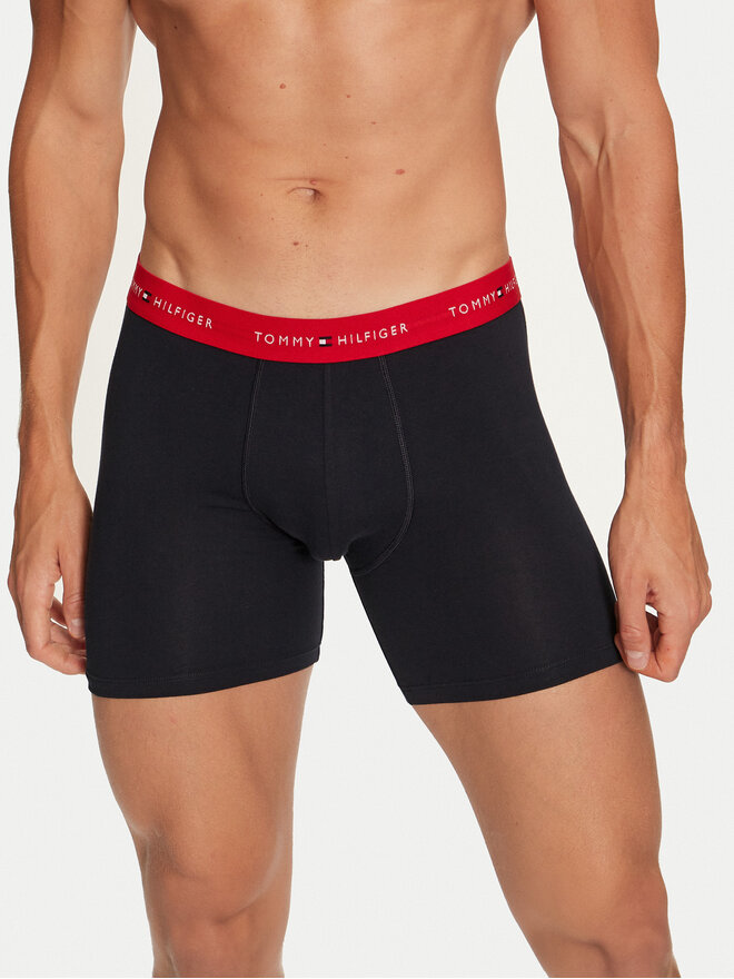 Tommy Hilfiger Tommy Hilfiger Σετ μποξεράκια 3 τμχ UM0UM02765 Μαύρο