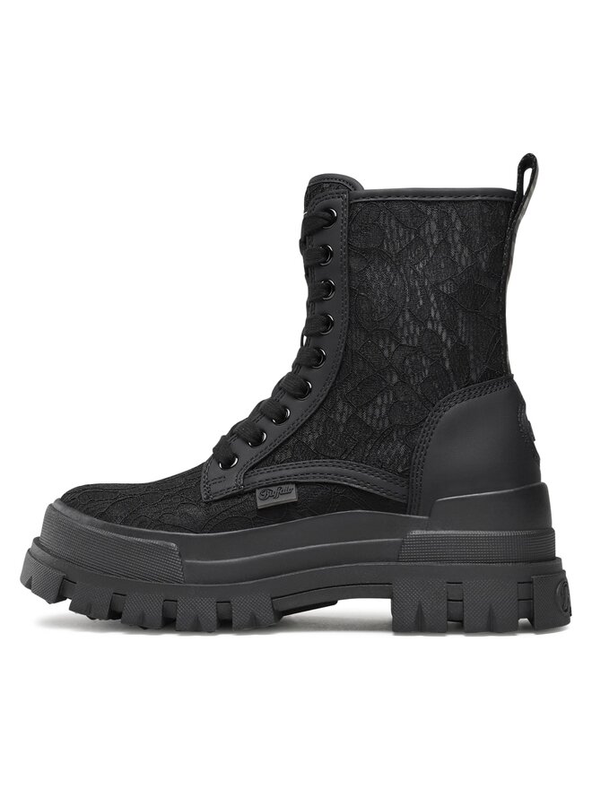 Schnürstiefeletten Buffalo Aspha Rld Lace 1622283 Schwarz | eschuhe.de