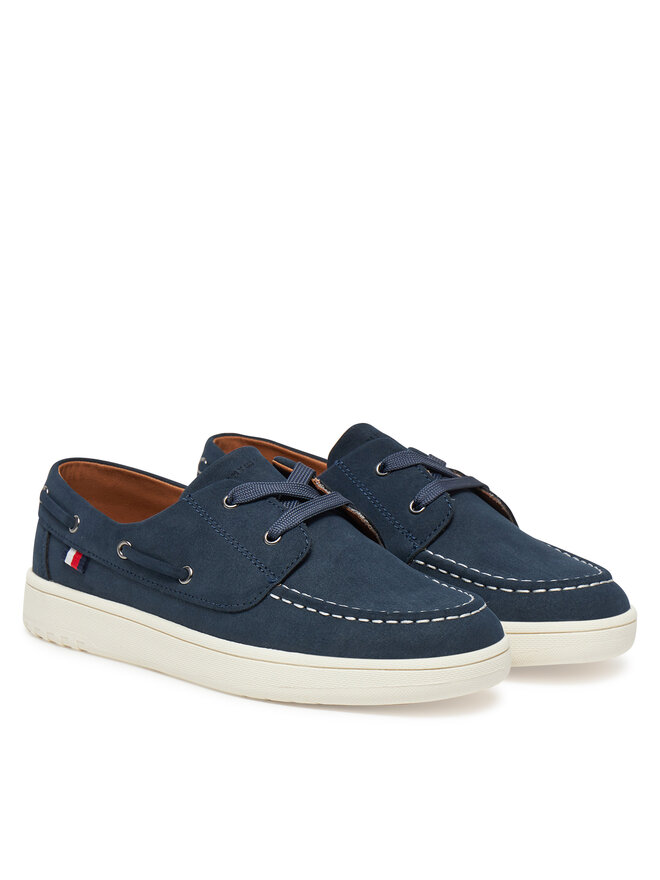 Tommy Hilfiger Mokasini Tommy Hilfiger T3B4-33853-0315800 Mornarsko modra