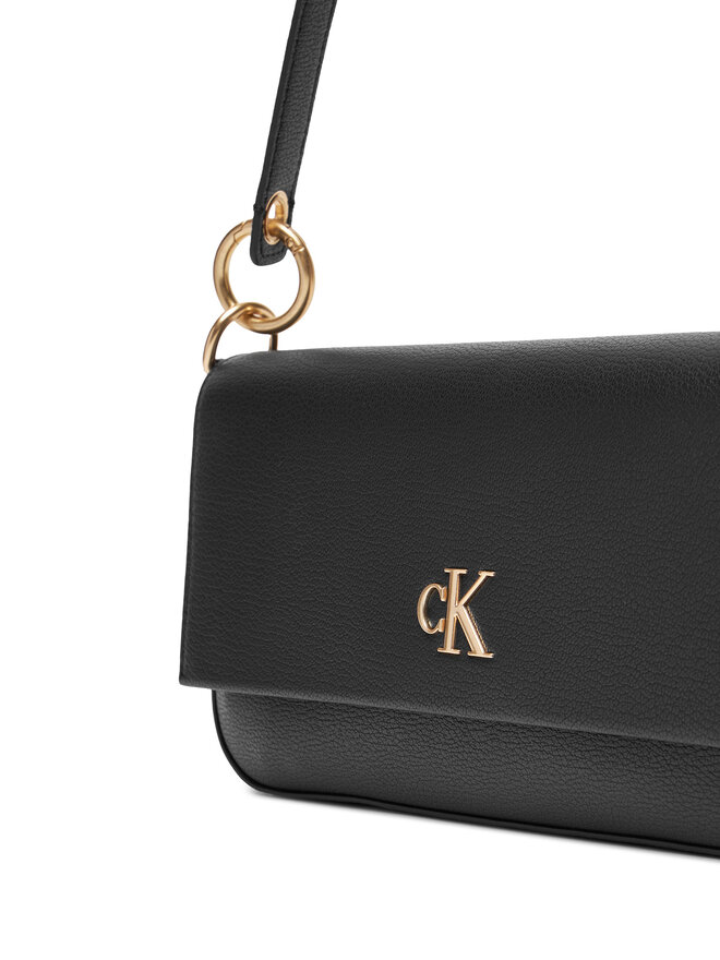 Calvin Klein Jeans Τσάντα Calvin Klein Jeans Minimal Monogram Shoulder Pouch LV04K3161G Μαύρο
