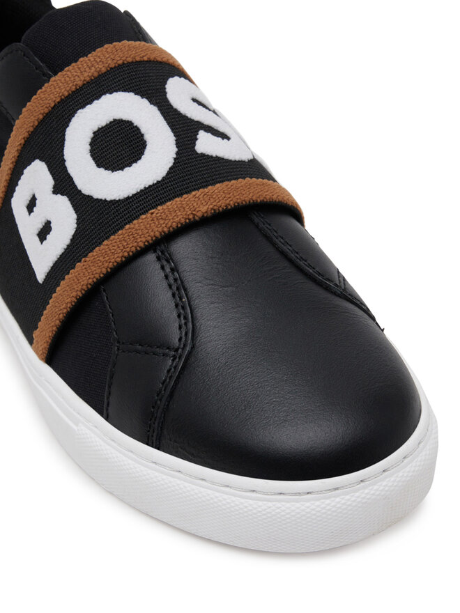 BOSS Tenisice BOSS J51655 S Crna