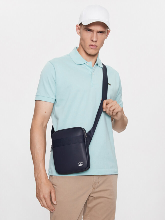 Lacoste Geantă crossover Lacoste S Camera Bag NH4017PN Bleumarin