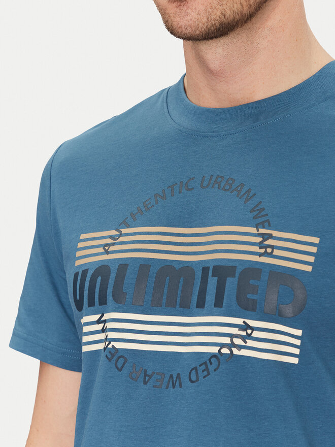 Blend Blend T-Shirt 20718276 Μπλε Regular Fit