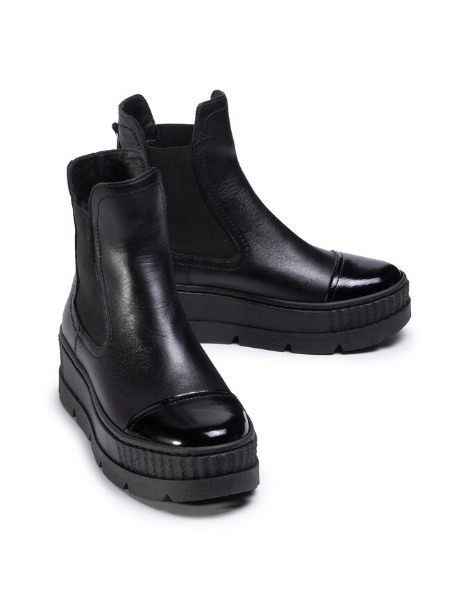Eva Minge Stiefeletten Eva Minge EM-22-08-000847 Schwarz