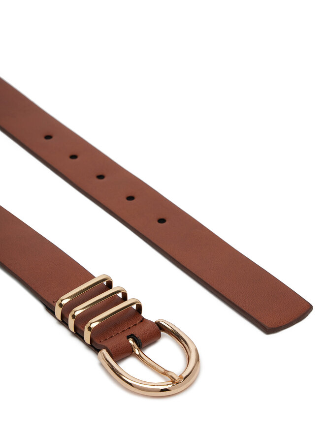 Vero Moda Pasek Damski Vero Moda 10312664 Brązowy