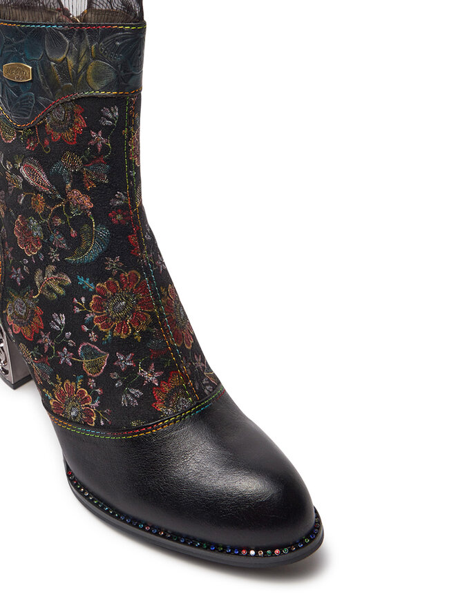 Laura Vita Botines Laura Vita Ledao 01 Negro