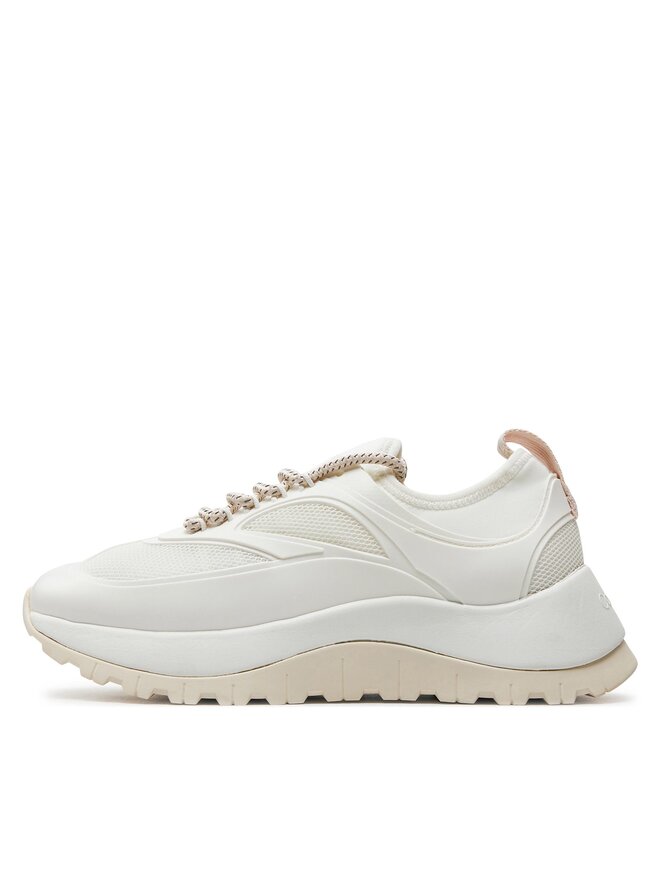 Calvin Klein Tenisice Calvin Klein Runner Lace Up Caging HW0HW01900 Bijela