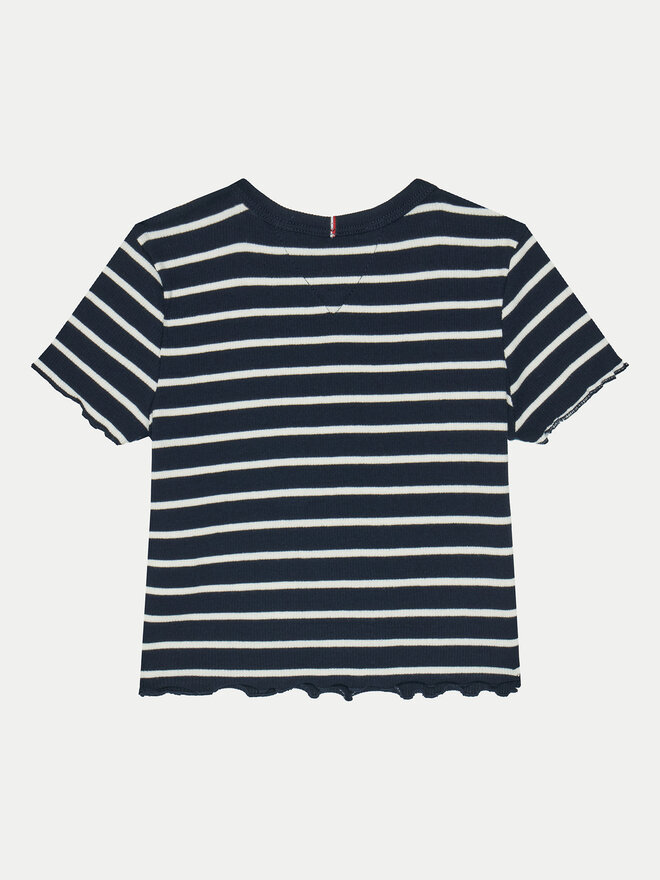 Tommy Hilfiger Tommy Hilfiger Póló KG0KG08509 M Sötétkék Slim Fit