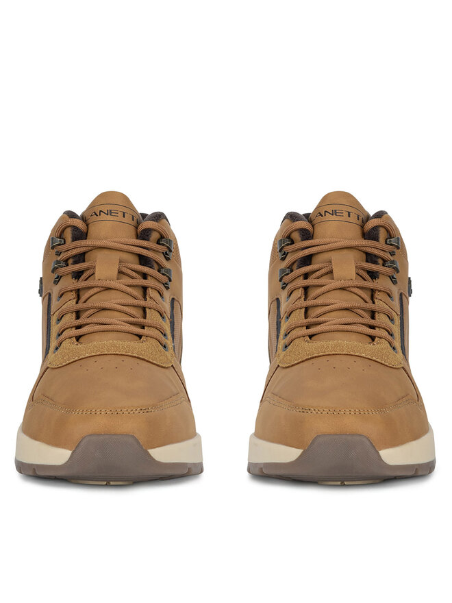 Lanetti Gležnjarji Lanetti M-VS01543-03 Rjava