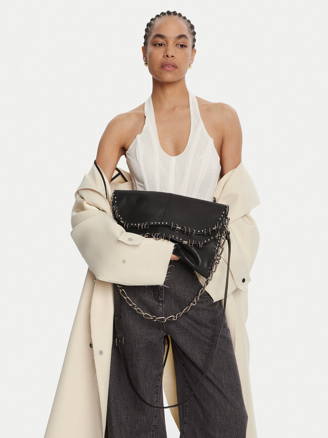 Patrizia Pepe Handtasche Patrizia Pepe 8B0519/L163-K103 Schwarz