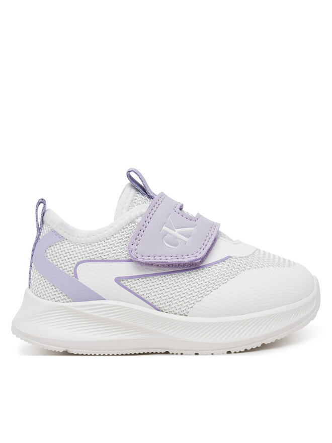 Calvin Klein Jeans Sneakersy Calvin Klein Jeans Low Cut Velcro 1A9-82026-1697X M Biela