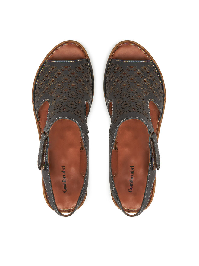 Comfortabel Σανδάλια Comfortabel 710226-01 Μαύρο