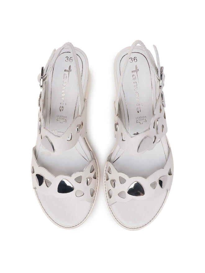Sandalen Tamaris 1-28053-34 Weiß | eschuhe.de
