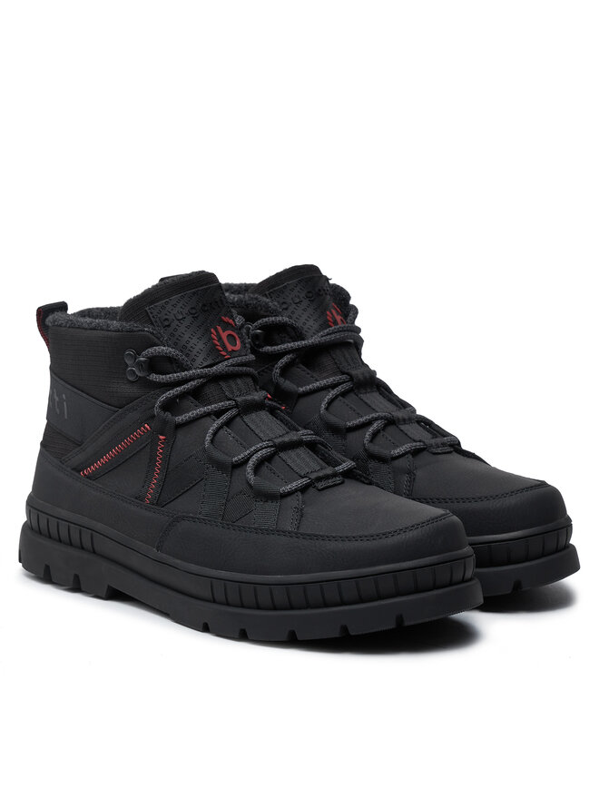 Bugatti Botines planos Bugatti AGB39-5000 Negro
