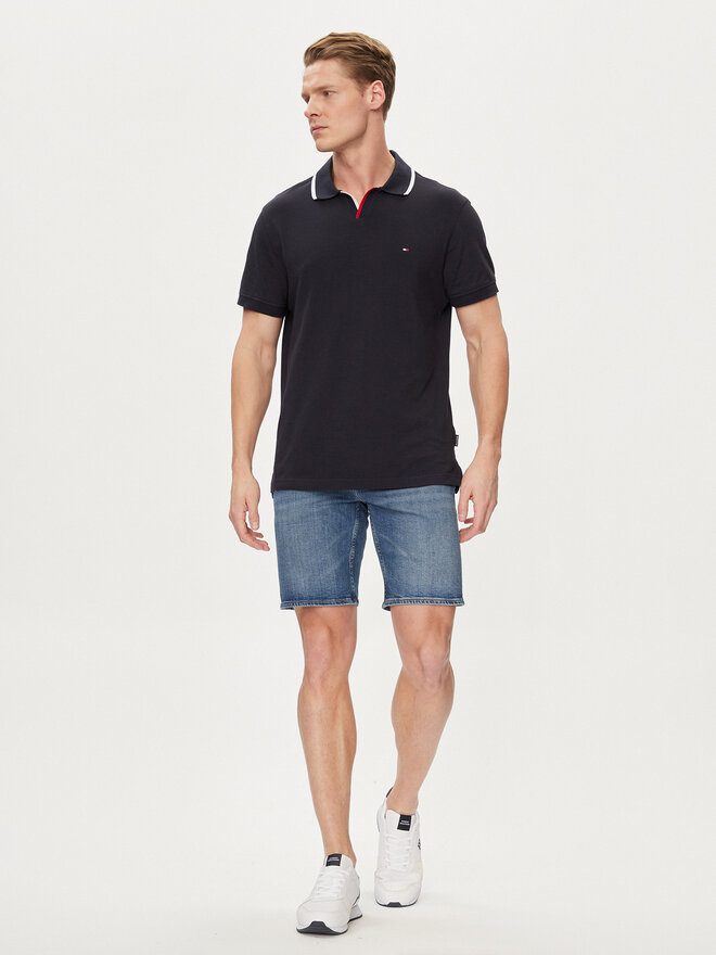 Tommy Hilfiger Tommy Hilfiger Pólóing MW0MW34772 Sötétkék Regular Fit