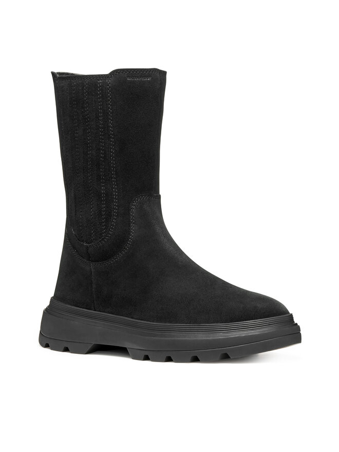 Geox Stiefeletten Geox J Kiddartah Wpf J56NDB 00022 C9999 S Schwarz