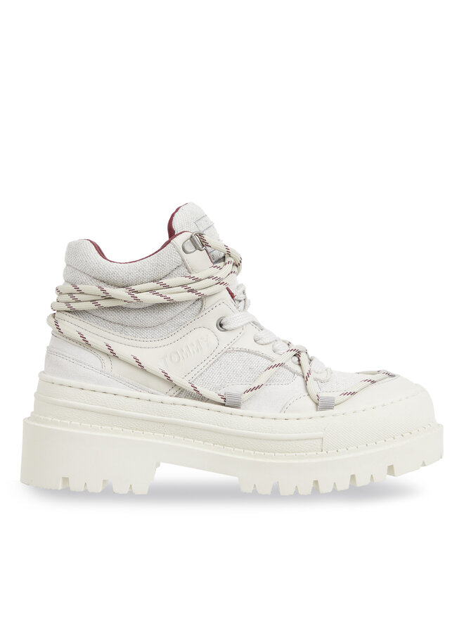 Tommy Jeans Trappers Tommy Jeans Tjw Hybrid Boot EN0EN02338 Alb
